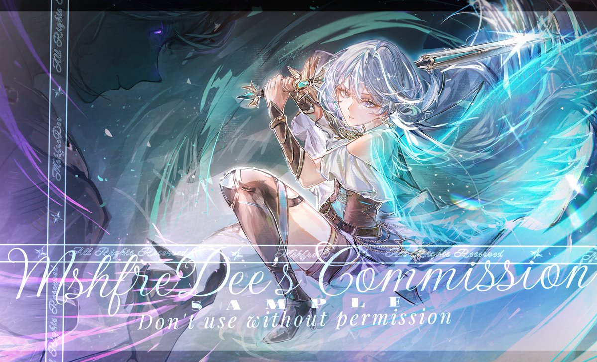 Uken_0's tweet photo. Commission ⚔️ https://t.co/0bCdBsOmcM
