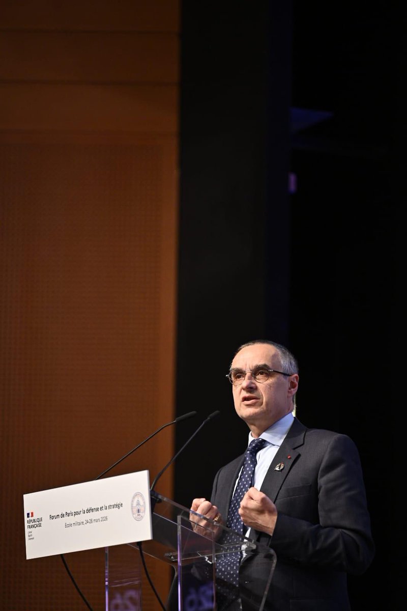 DG_Armement's tweet photo. [#PDSF] La DGA au cœur du débat stratégique

En clôture de la 2e journée de débat au #PDSF, j’ai rappelé que nos coopérations doivent être un multiplicateur de puissance.

⤵️ https://t.co/Pgcupro1IF