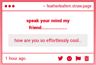fern || ☕️ on strawpage! tweet media