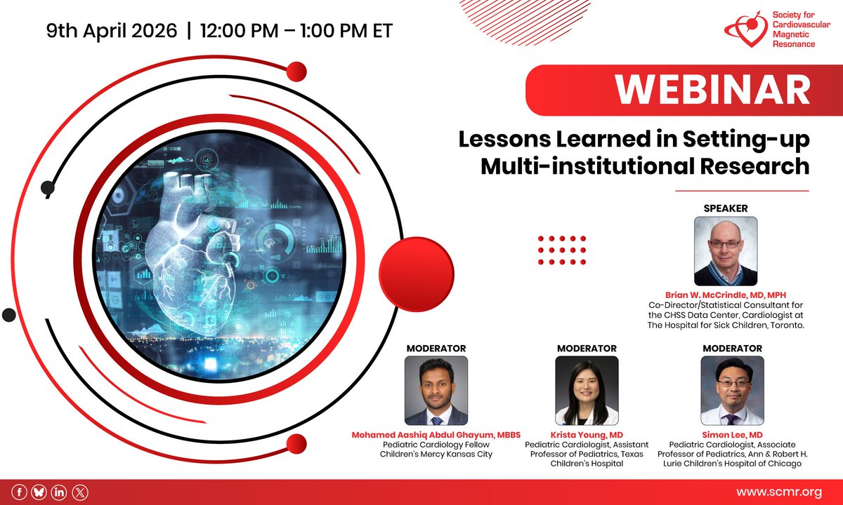 Society for Cardiovascular Magnetic Resonance tweet media