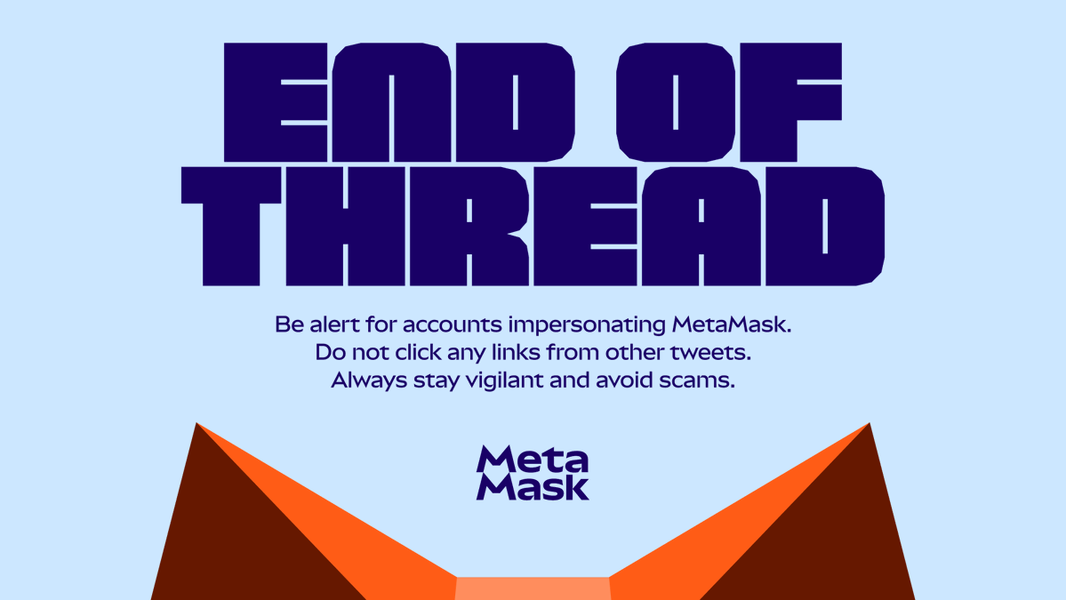 MetaMask 🦊 tweet media