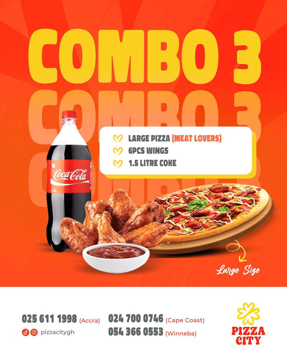 Pizza City Ghana tweet media
