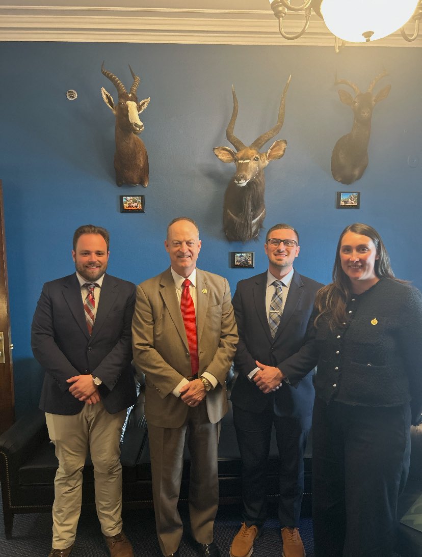 IndianaAFP's tweet photo. We discussed rising electricity costs with @RepMessmer for Hoosier taxpayers!

Excited to partner with the Congressman to deliver affordable power and cut burdensome overreach. 

Thank you, Congressman! https://t.co/snBgua1I5b