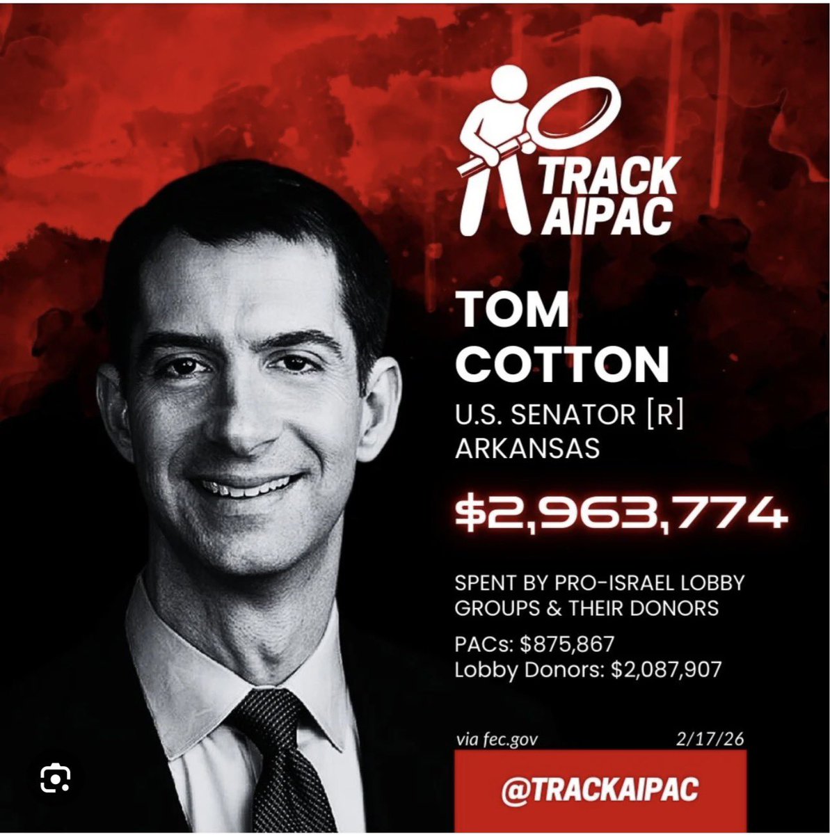 Dede_Watson's tweet photo. @SenTomCotton Here’s who Tom Cotton represents.

We must vote these traitors out in November. https://t.co/RdQr799dOx