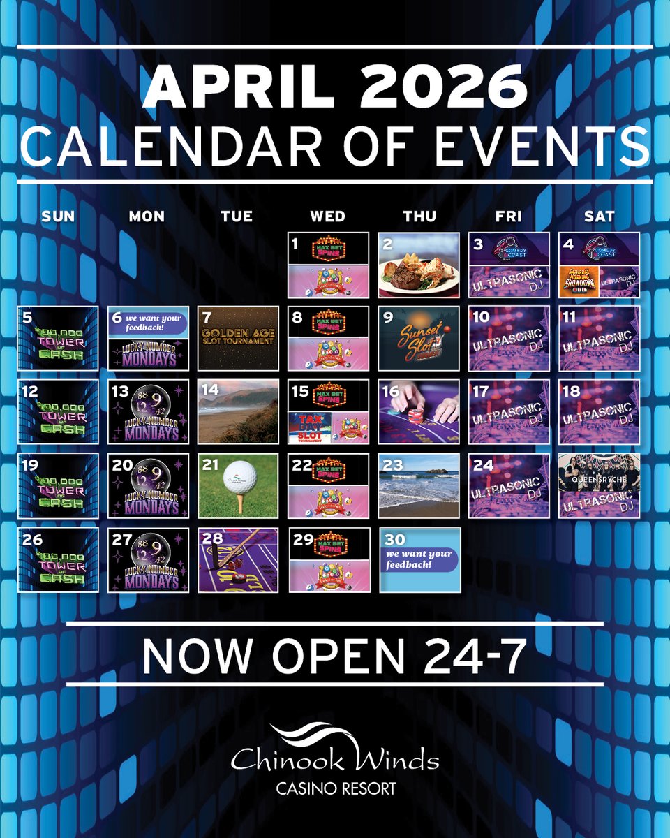 Chinook Winds Casino tweet media