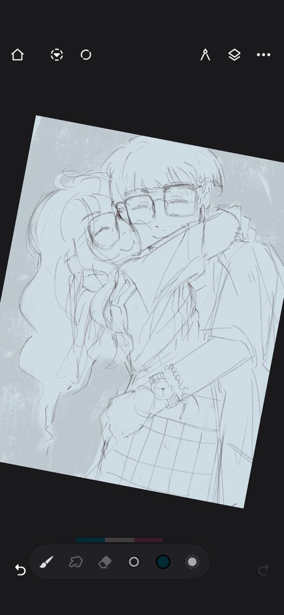 teaiiuiu's tweet photo. drew me and him i miss him bro im crine #yearning #originalart https://t.co/2brvg6wpR6