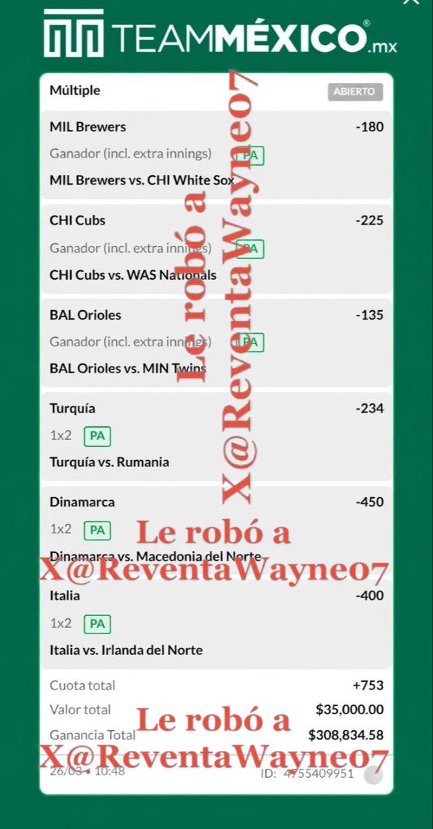 Reventa Wayne | Picks & Tipsters Premium tweet media