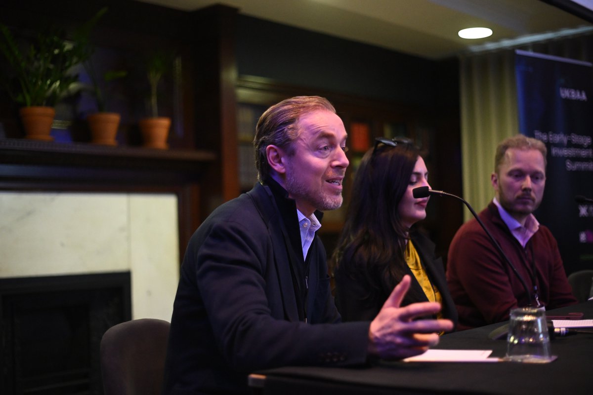 UKBAngels's tweet photo. What would be the one piece of advice you would give angel investors? @madsnjensen advises “Know what your edge is. Do you have information advantages that others don’t have. If you do, go for it” #ESIS https://t.co/jSKvgI2MXT