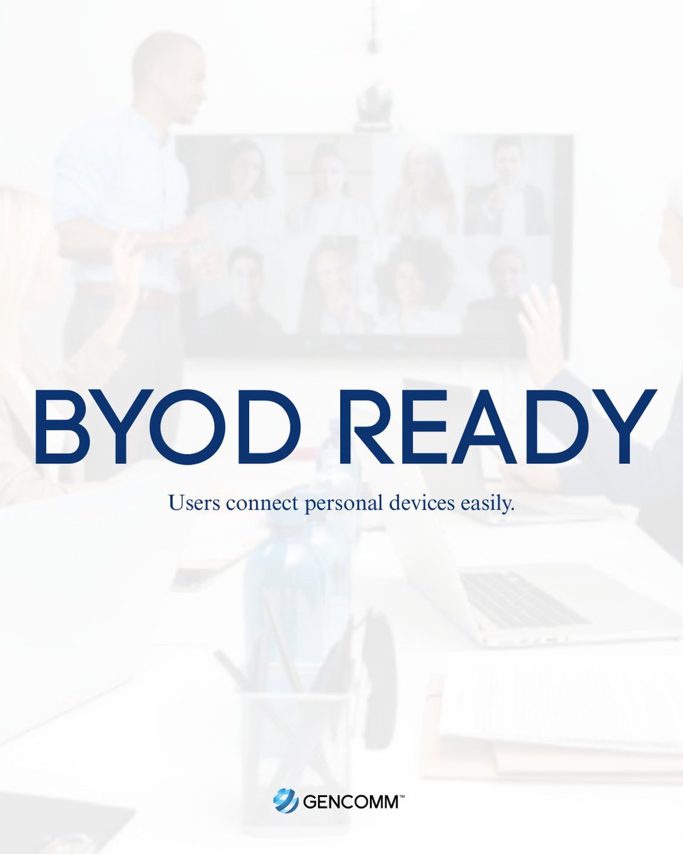 GenCommHQ's tweet image. From all-in-one video collaboration systems to enterprise-grade microphones and wireless presentation tools, every element is designed to work together—so your team can focus on what matters most.
#AVSolutions #CollaborationSpaces #ModernWorkplace #ZoomRooms #GENCOMM