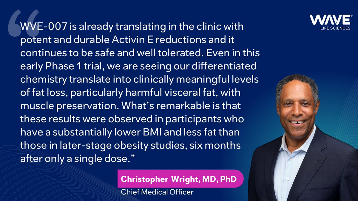 Wave Life Sciences tweet media