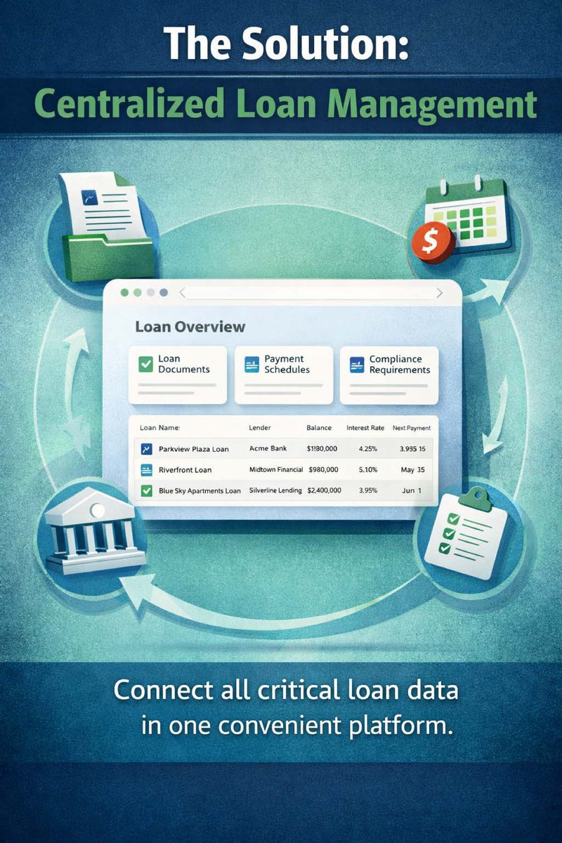 cres_technology's tweet image. Your spreadsheets aren’t the problem—your system is.
Unify your loan data. Reduce risk. Make smarter decisions.

Learn more: crestechnology.com/.../real-estat…

#LoanManagement #CRESSoftware #RealEstate #CRESTechnology #realcomm #cretech