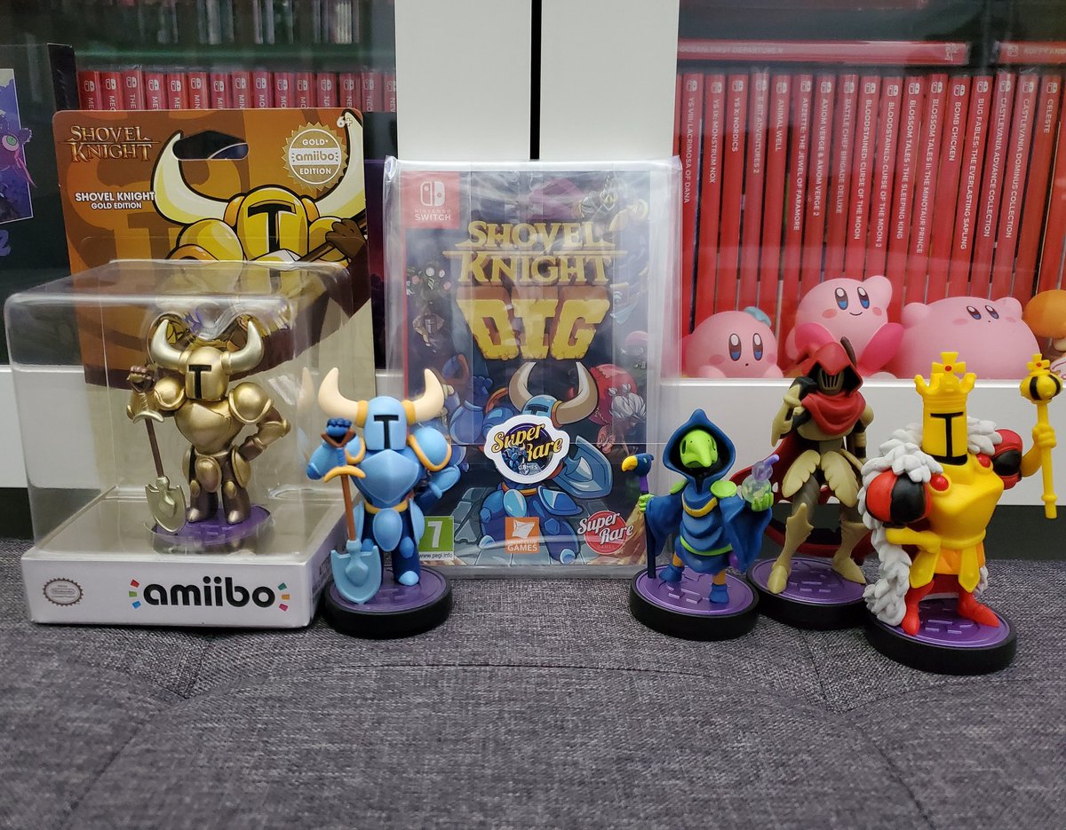 MadCathou's tweet photo. A new Shovel Knight game added to the collection! #ShovelKnightDig from @YachtClubGames and @Nitrome 

#NintendoSwitch @SuperRareGames https://t.co/1gOH2TsMmL