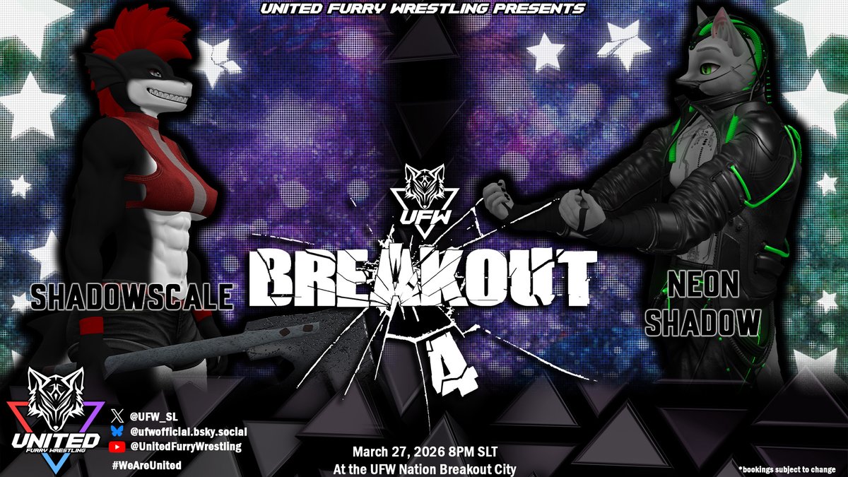 United Furry Wrestling tweet media