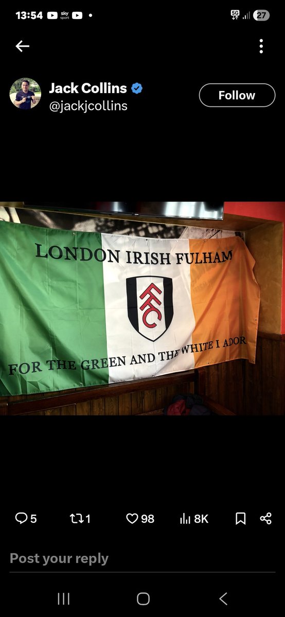 Irish mark tweet media