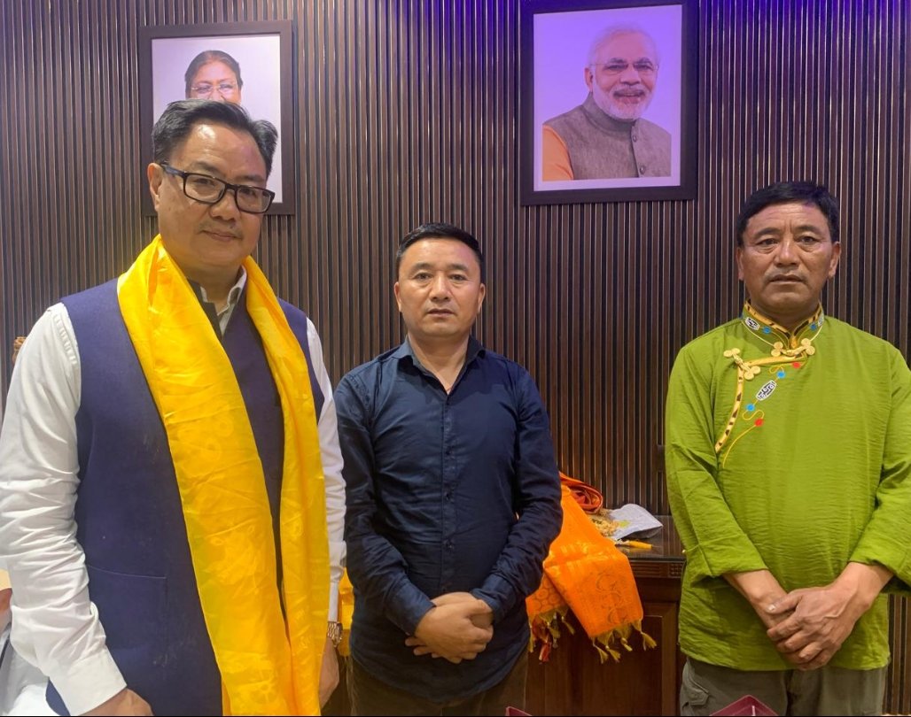 skalwang's tweet photo. Had the  privilege of  meeting with Sh Kiren Rijiju Ji,  the Hon'ble Minister of Parliamentary &amp; Minority Affairs, GoI at his residence - 9 Krishna Menon Marg, New Delhi.

Discussed a wide range of developmental issues of Zanskar in UT Ladakh and expressed  gratitude. https://t.co/4DBULpBgCH