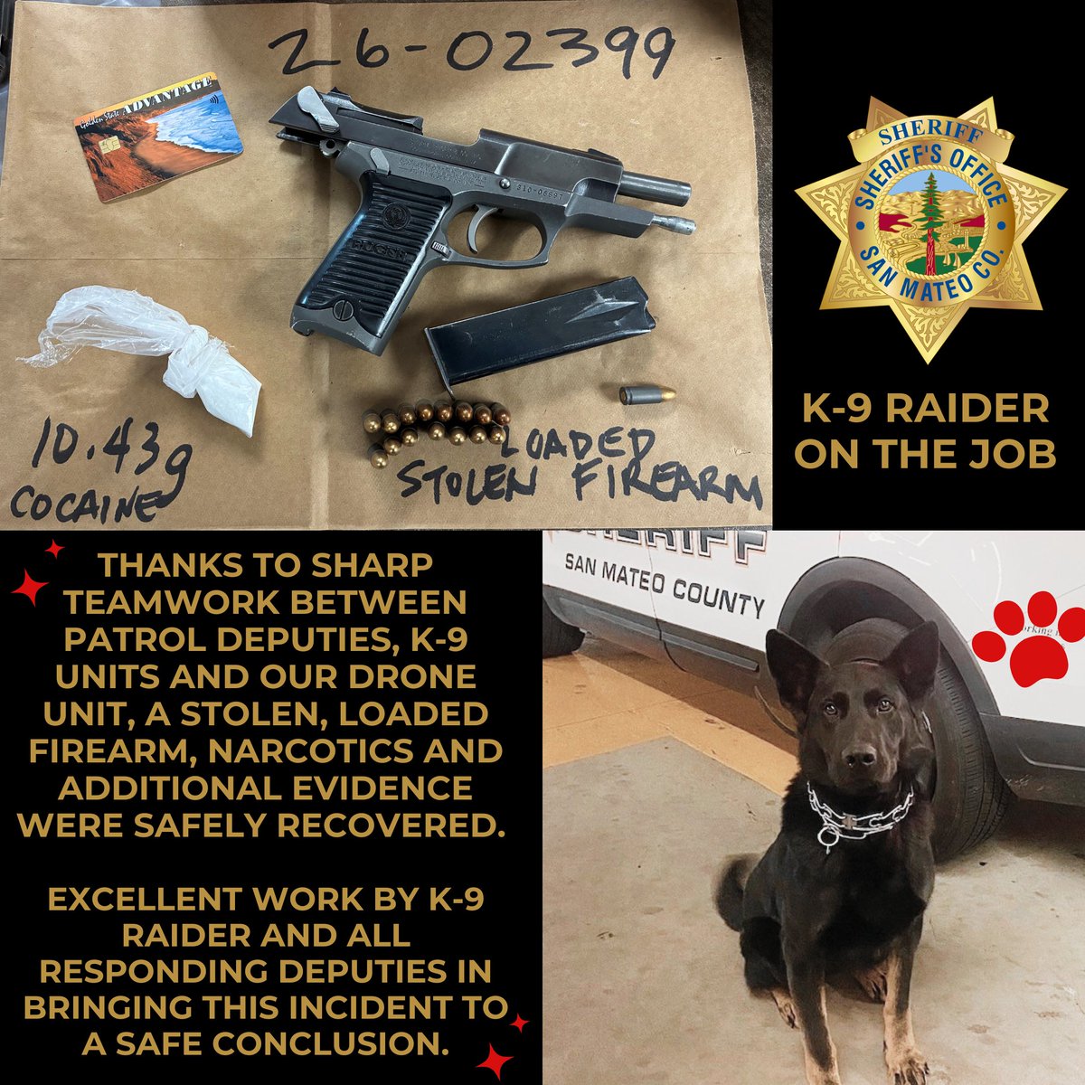 San Mateo County Sheriff's Office tweet media