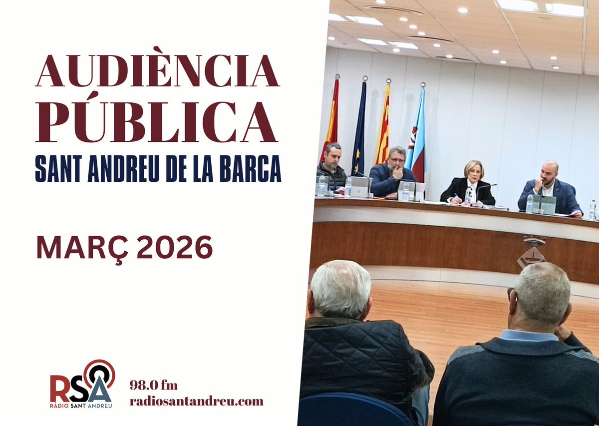 Ràdio Sant Andreu 📻 tweet media