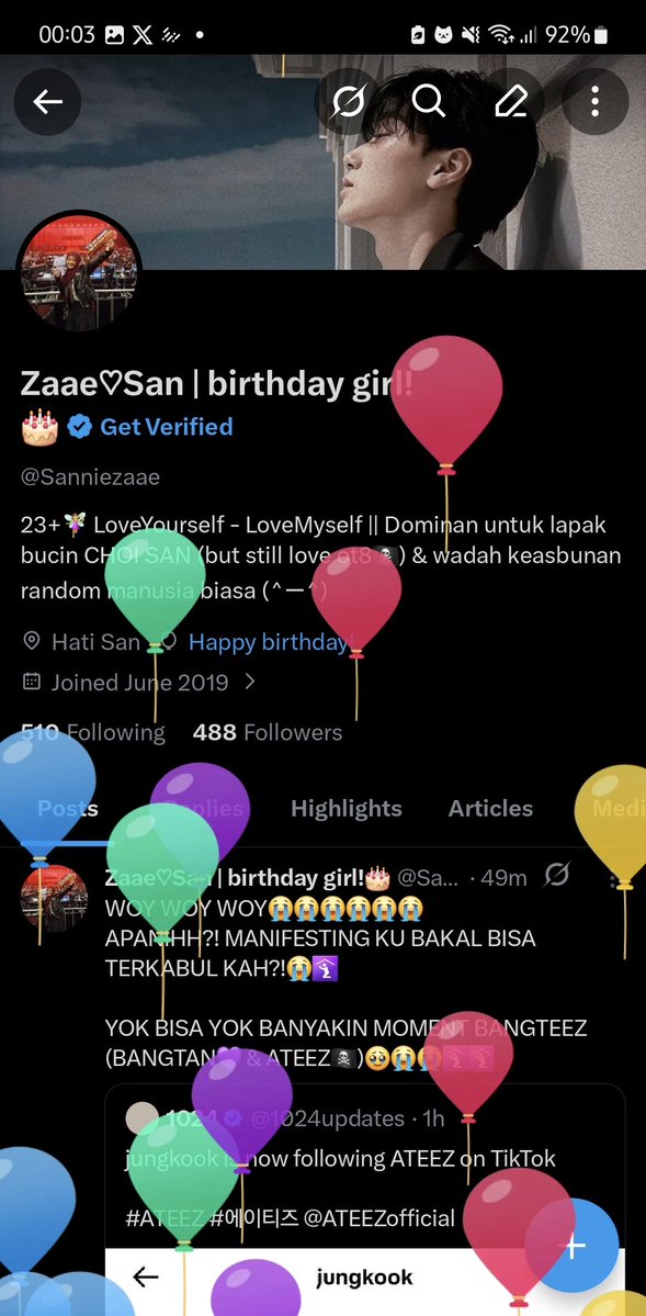 Zaae♡San | birthday girl!🎂 tweet media