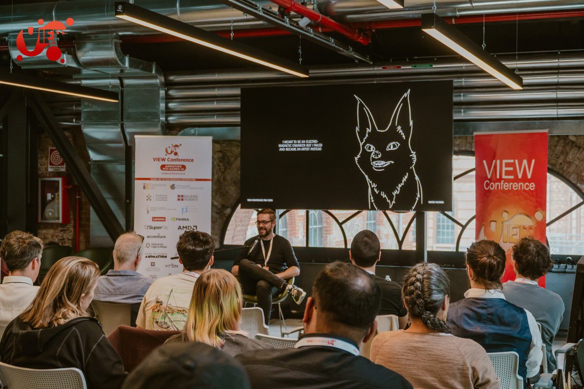 to_megutierrez's tweet image. Memory from @ViewConference 2025
If you missed @maciej_kuciara’s splendid presentation, White Rabbit: The Art of Audience Engagement in the Age of AI, watch now on #viewconference ondemand archive:
viewconference.it/pages/registra…

#ai #film #vfx #animation #games #cgi #art #realtime