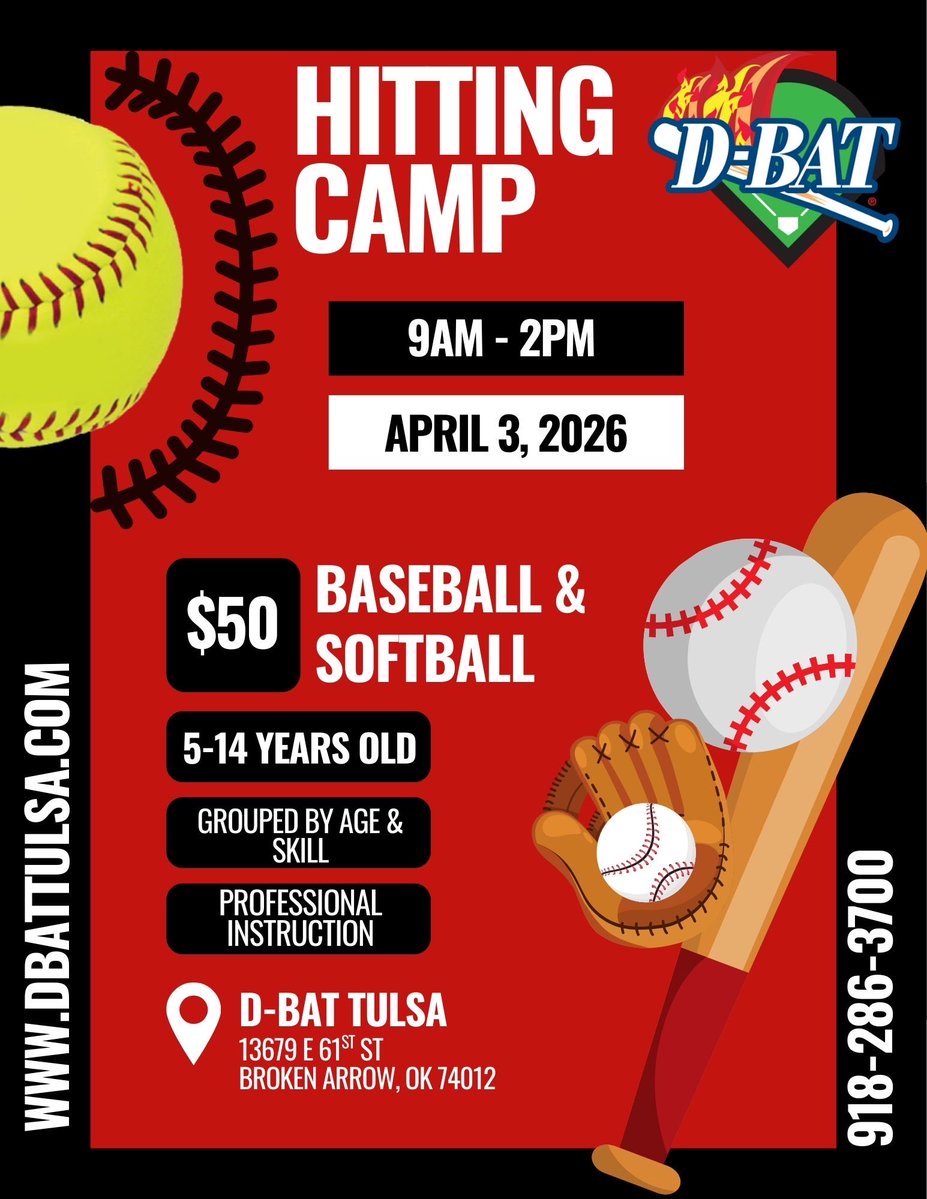 D-BAT of Tulsa tweet media