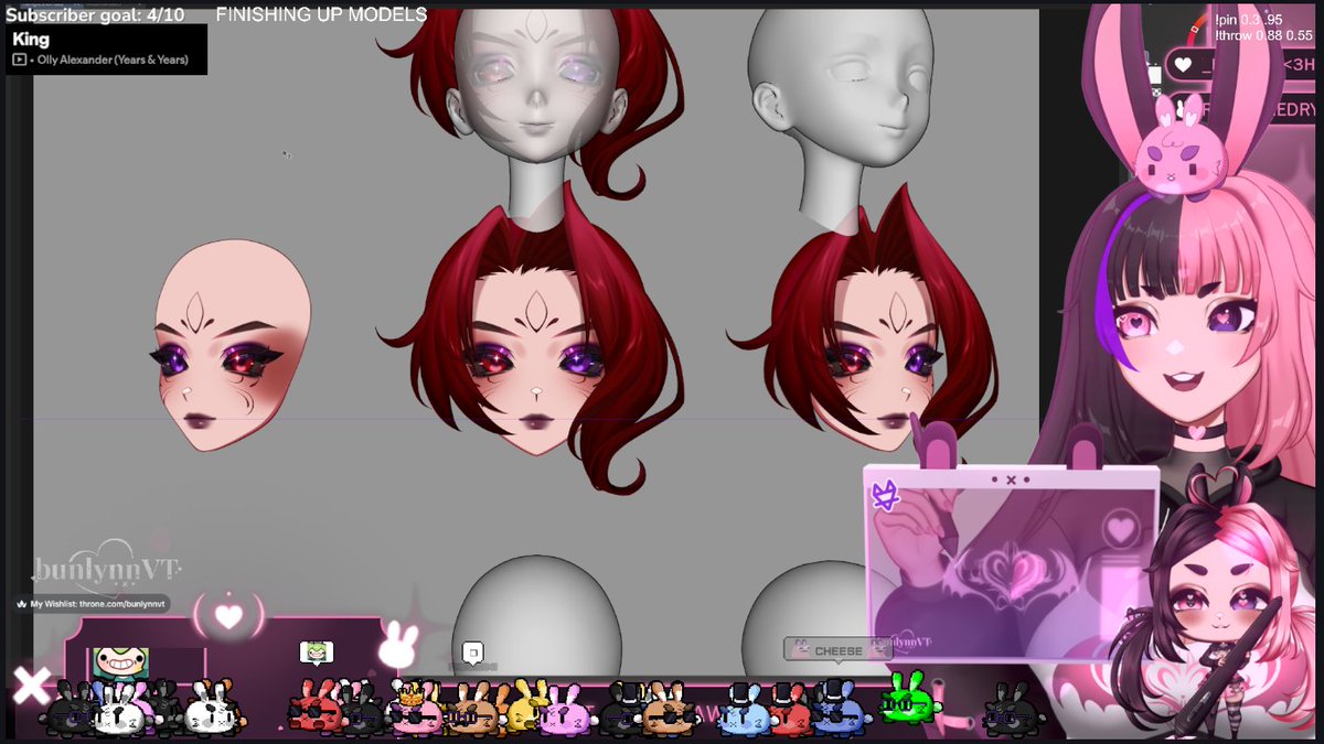 [ ART STREAM ] working on 2d animated sprites from fnaf in minecraft (model MOTHERING)

LIVE ON PURPLE APP