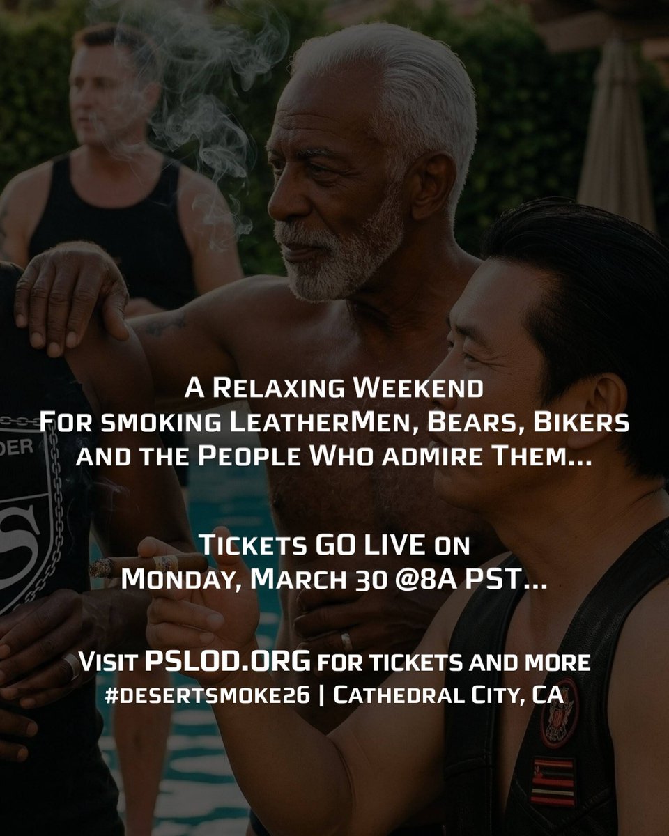 Palm Springs Leather Order of the Desert tweet media