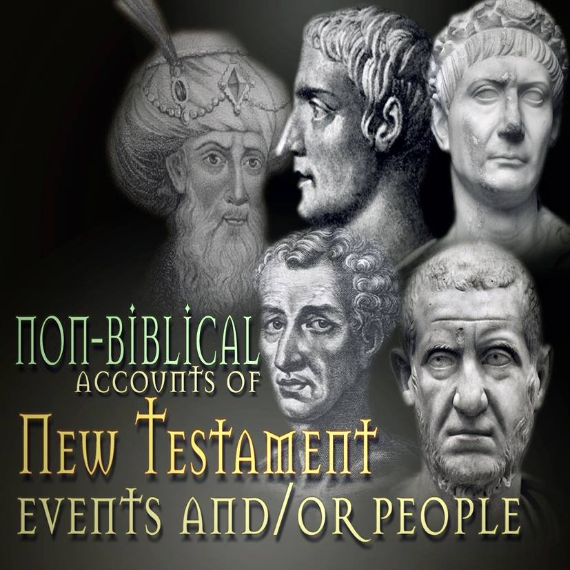 KTHehir's tweet image. Following is a list of extra-biblical references of biblical events, places, etc. The list isn't exhaustive but is very representative of what is available...

#Josephus 
#Tacitus 
#Thallus 
#Lucian 
#Talmud 
#Pliny

Details:carm.org/non-biblical-a… #apologetics #history #evidence