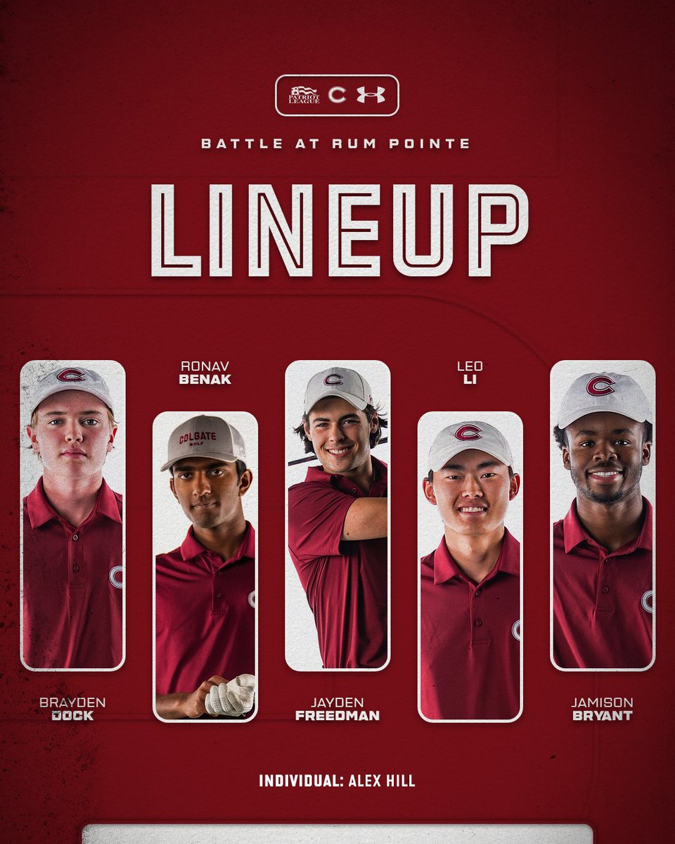 Colgate Golf tweet media
