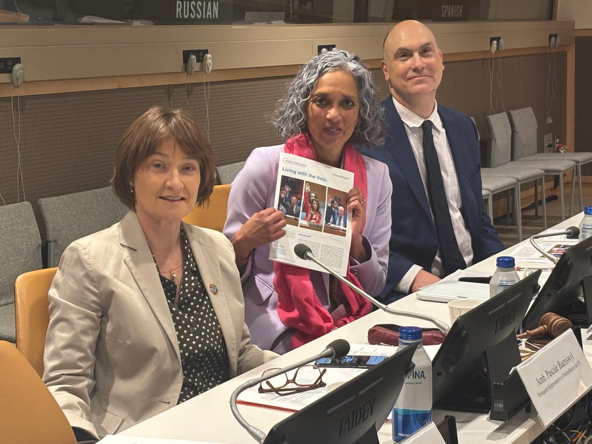 Security Council Report tweet media