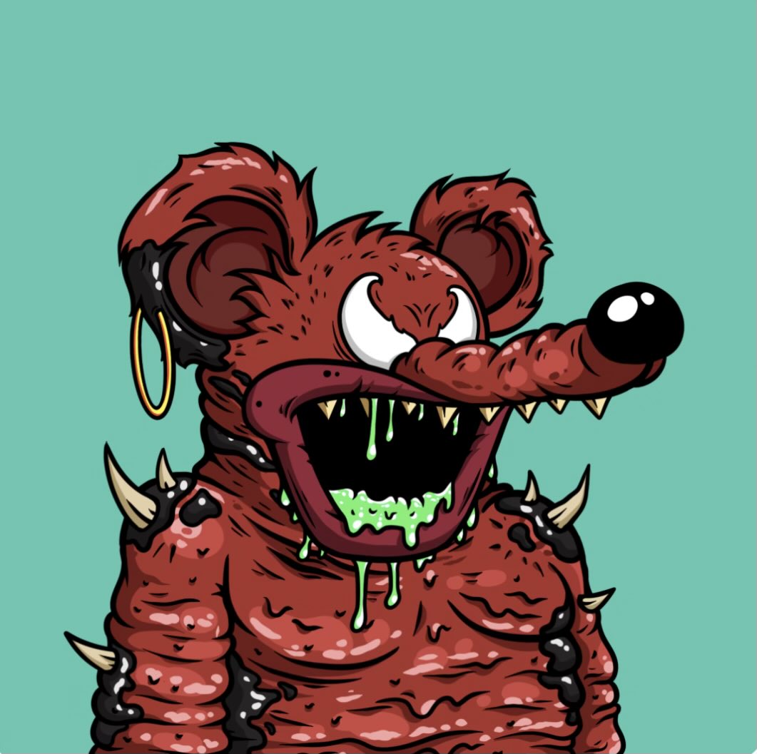 GM MONSTERS 👹 

RT THIS, LIKE THIS, SHARE THIS 😉 

Here’s another trait for you while you wait for launch 🔥

I’m taking my time to make sure this collection is up to standards. 

No shit art, no disappointed reveal. The art is right in front of you so you can decide if you