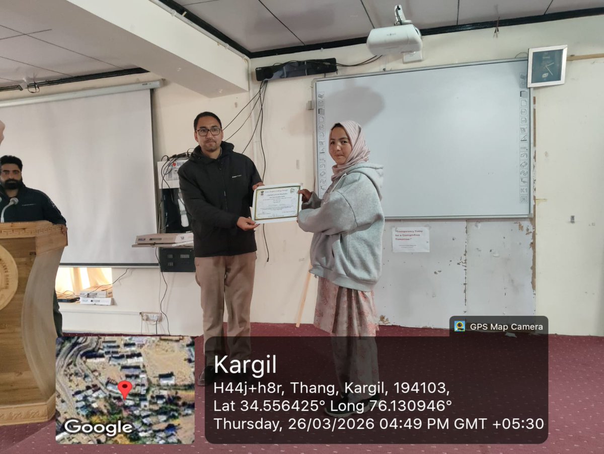 gdckofficial's tweet photo. Department of Biotech,GDC Kargil conducts one day hands on training and workshop on microbial techniques for GDC Sankoo students  #DBT star collge scheme @gariimadbt @DrJitendraSingh @LadakhSecretary @ashishkundra @rajesh_gokhale @razapurig @ULadakh @DIPR_Kargil https://t.co/WVTuyaNpKh