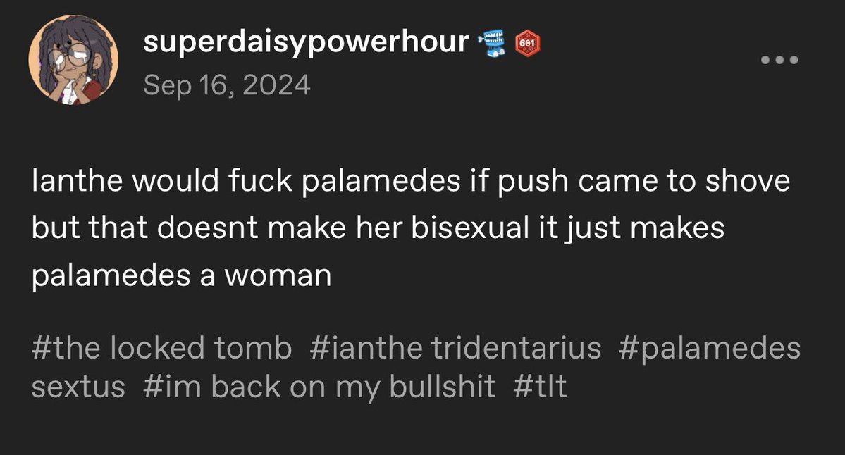 young, bitter, spinstery crone tweet media