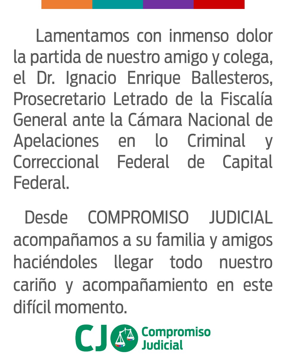 Compromiso Judicial tweet media