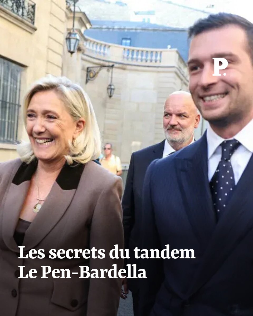 LePoint's tweet image. Dans « Le Mystère Le Pen » (@EditionsPlon ), le journaliste Hubert Coudurier explore les ressorts du duo singulier entre « le dauphin » et la « reine mère ». Morceaux choisis.

Par @Mathilde_Sd  
l.lepoint.fr/ofo