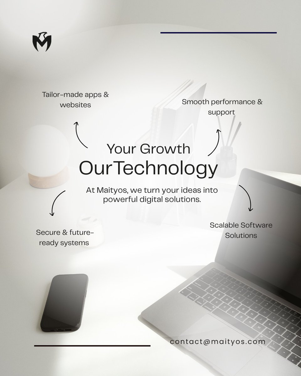 MaityOSOfficial's tweet photo. Tailor-made solutions. Seamless performance. Absolute security. That’s the MaityOS promise.

Visit: https://t.co/xlQ01VEArr
Or mail us : contact@maityos.com

#MaityOS #TechInnovation #SoftwareSolutions #WebDevelopment #DigitalGrowth https://t.co/7UAQeKEc64