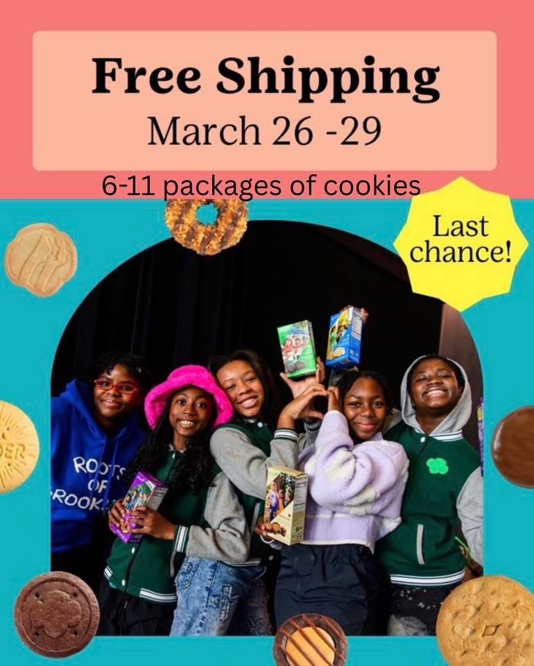Itz_Selenas's tweet image. Kassidy is selling girl scout cookies online please help my baby sell cookies by buying cookies or retweeting Thanks!
#GirlScoutCookies #ThinMints #Trefoils #Dosidos #LemonUps 
#Exploremores #Toffeetastic #Tagalongs #Samoas #Adventurefuls #BlackGirlScouts

digitalcookie.girlscouts.org/scout/kassidy8…