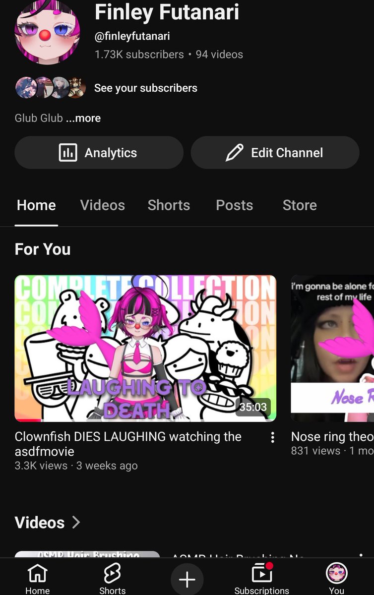 Finley Futanari🤡🐠 Daddy's Favorite Clussy 🐠🤡 tweet media