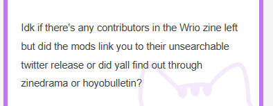 Zine Drama & Confessions tweet media