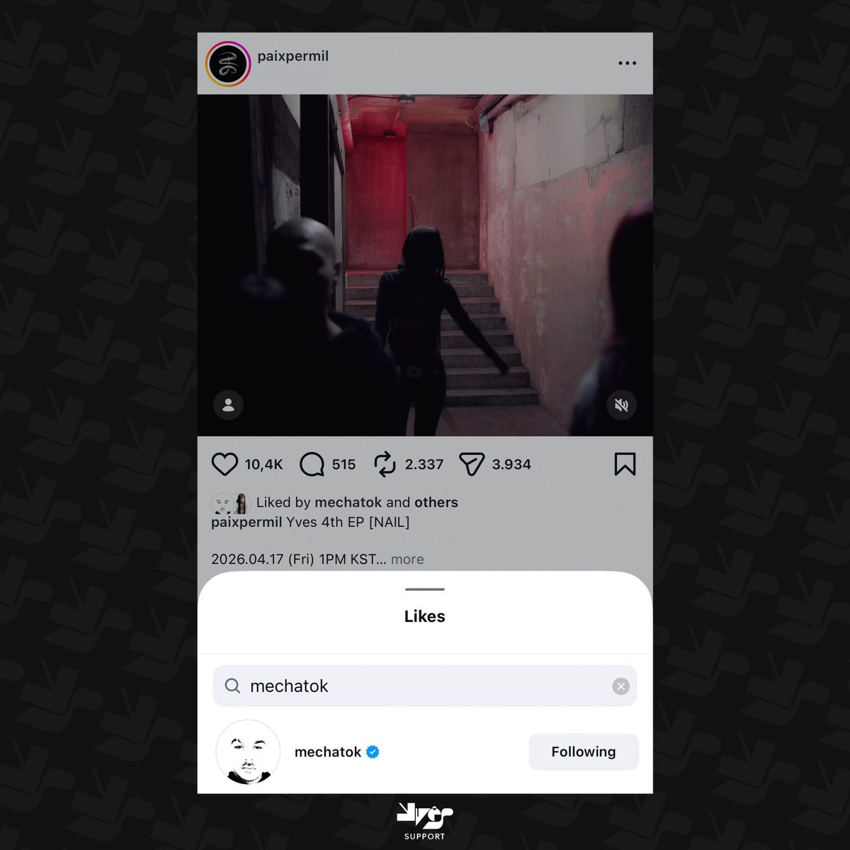 Yves Support tweet media