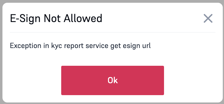 Errgh... opening <a href="/5paisa/">5paisa</a> trading account is so frustrating...
POST kycapi.5paisa.com/user/esign/req… 422 (Unprocessable Content) 
Error in request-url:
{
    "status": "0",
    "msg": "Exception in kyc report service get esign url",
    "httpCode": 422,
    "message": "[]",
    "data":