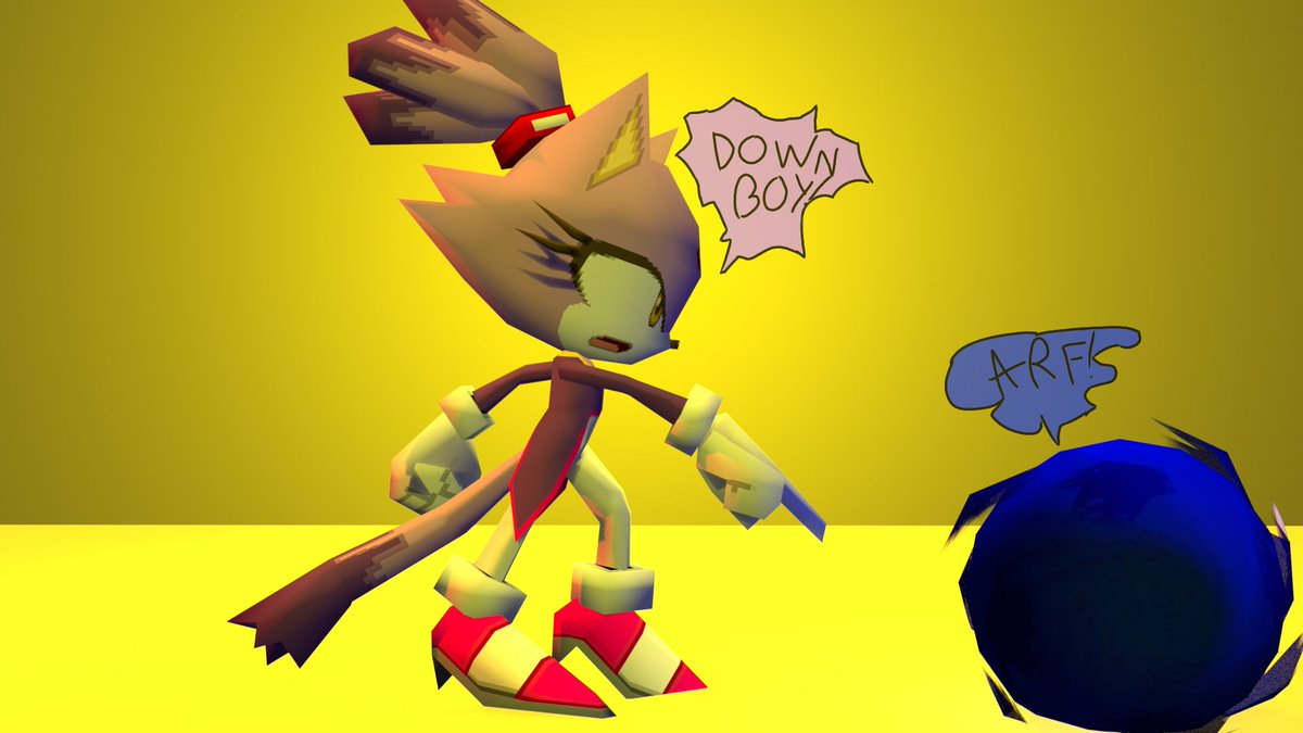 LolTNT_174fox's tweet photo. So guys, I'm back and here's my Sonaze ​​render. ;) I missed you guys too #Sonaze #BlazeTheCat #SonicTheHedgehog https://t.co/DJ4B7pY143