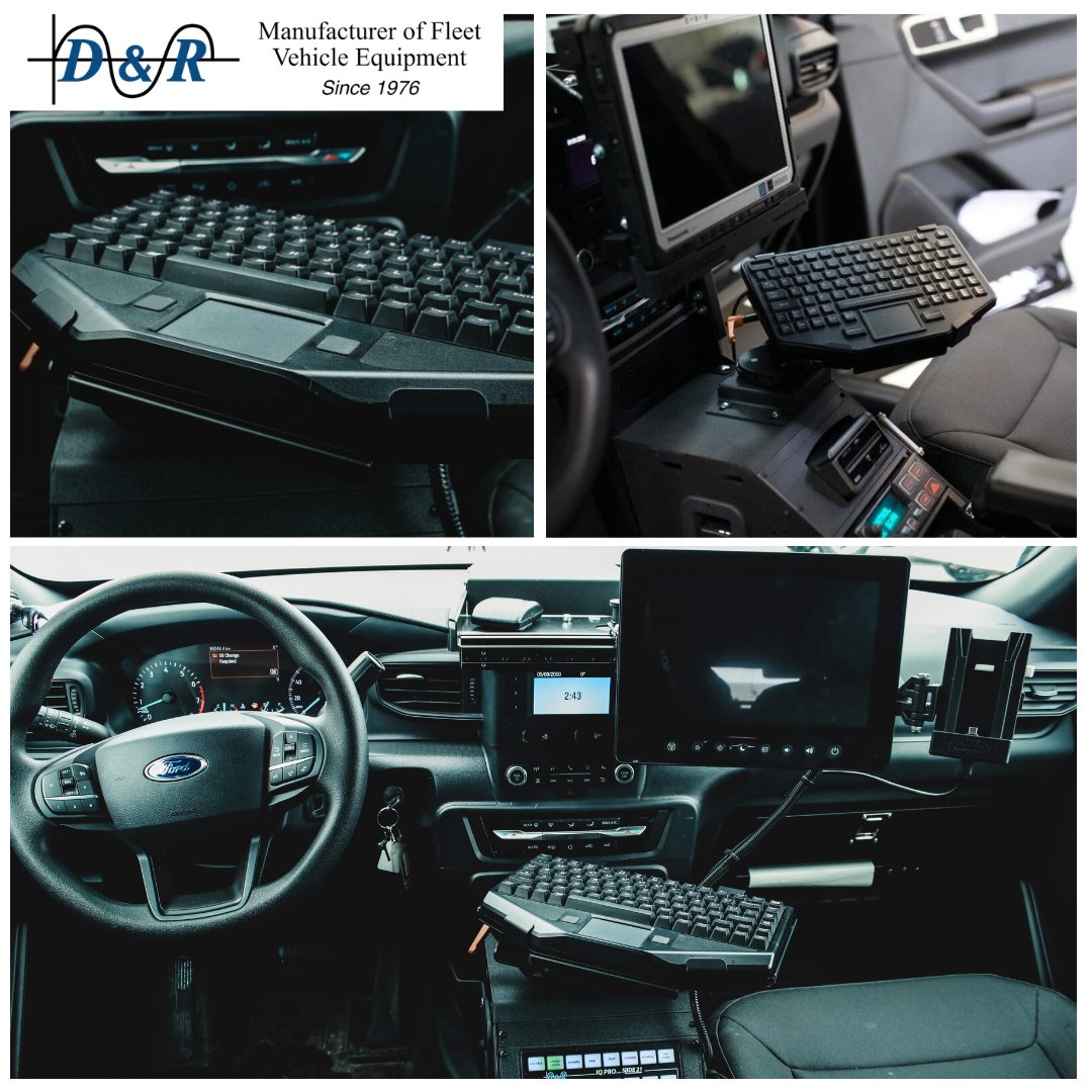 d_relectronics's tweet photo. 🚨 Is your in-vehicle setup working as efficiently as it should?

A laptop mount helps improve access, organization inside a law enforcement vehicle.
Upgrade your setup with D&amp;R Electronics Co. Ltd:

📞 1-800-538-7338 | https://t.co/SuNx4X8o4k https://t.co/RnipPtC5y6