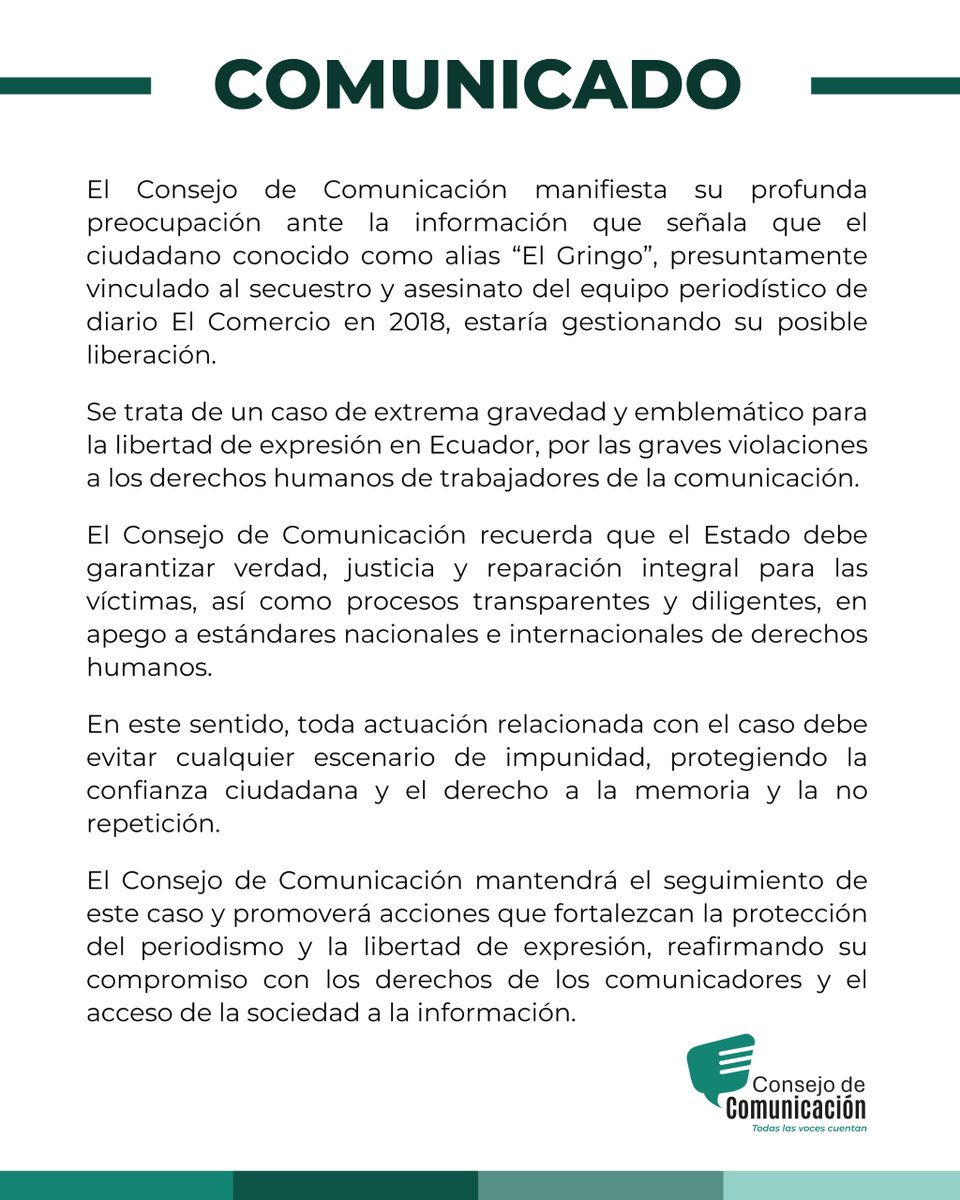 Consejo de Comunicación tweet media