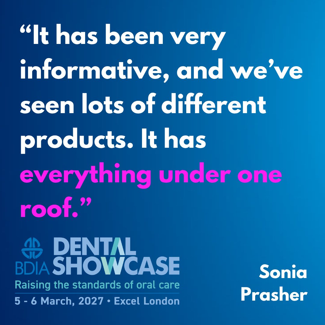 BDIA Dental Showcase tweet media