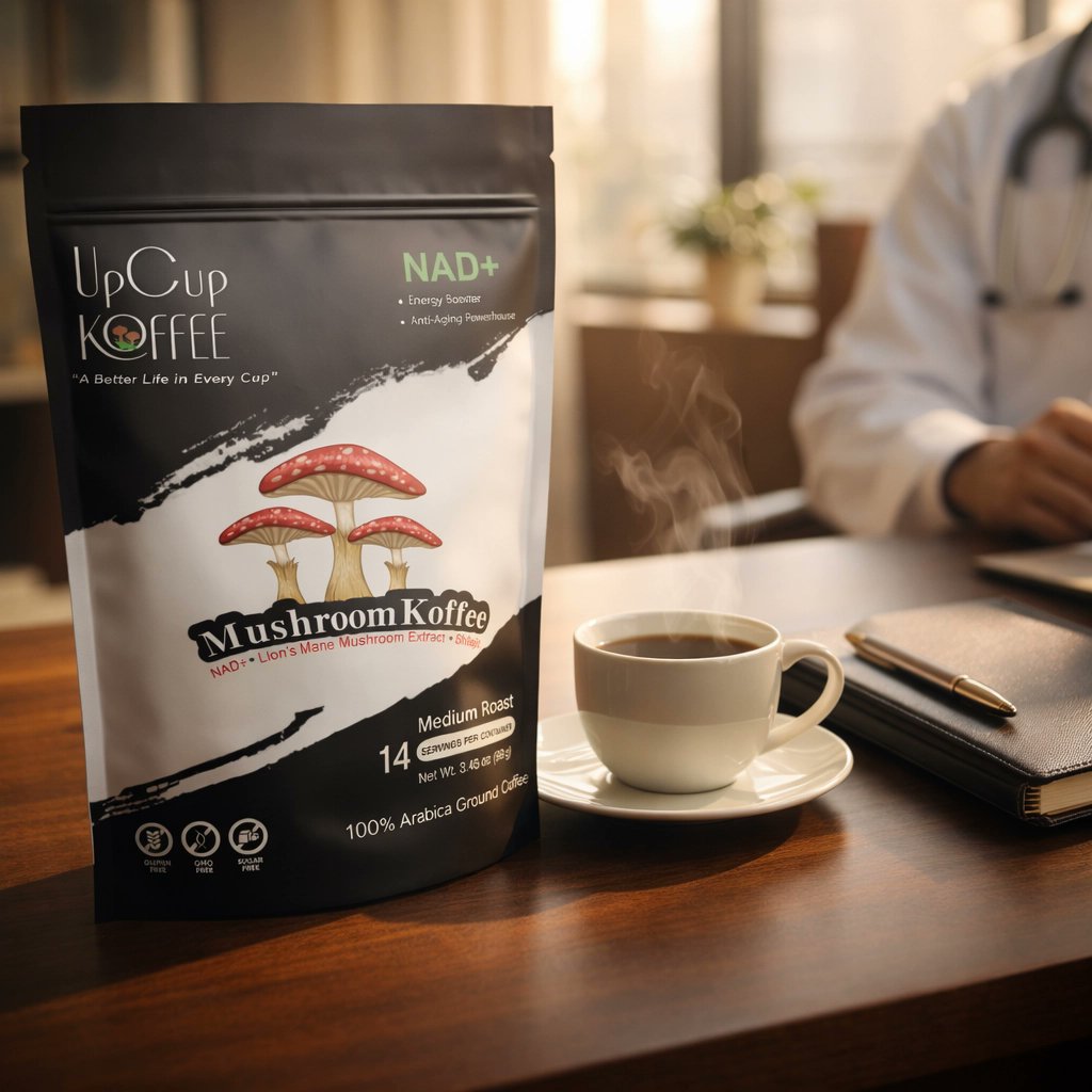 wfmiii12's tweet photo. The 2:15 PM slump is a metabolic hurdle. As a Physician-Founder, I use Lion’s Mane, NAD+, and Shilajit for cognitive agility. Premium Coffee with Functional Benefits. https://t.co/8NMlduwTdd #Wellness #UpCup #Health #Physician https://t.co/oKM7VjG4vM