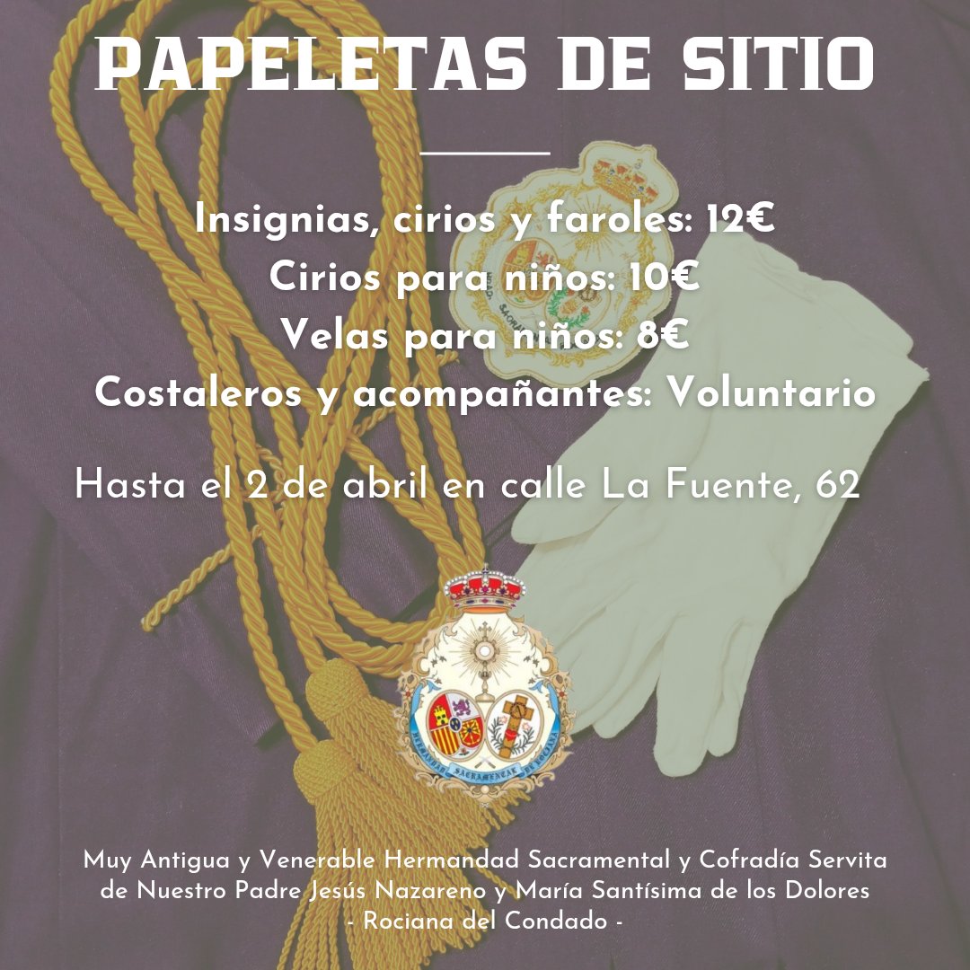 Hermandad Sacramental de Rociana tweet media