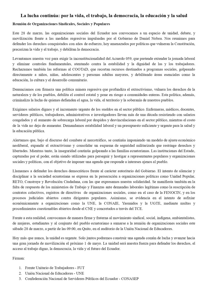 UNE NACIONAL tweet media