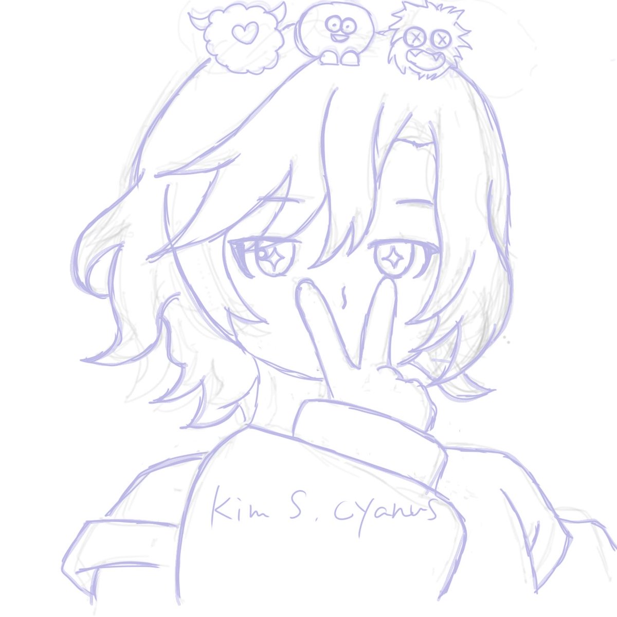 Hachi0423_bee's tweet photo. まじで絵ってむずいんですね。
精進します。

@Kim_S_Cyanus 
#きむだち
#ともはち https://t.co/oBiFor8VYj