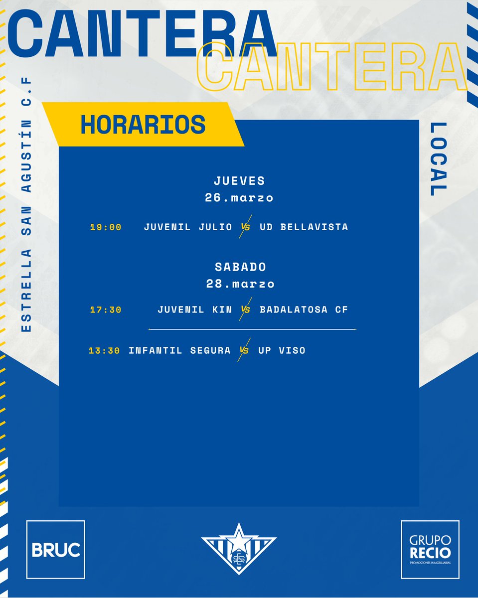 Estrella San Agustín C. F. tweet media