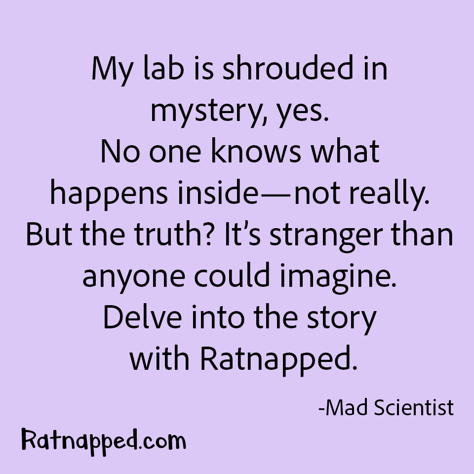 Ratnapped_Book's tweet photo. What have I discovered? Tap to see.
#Ratnapped #ChildrensBooks #BedtimeStories #KidsBooks #IndieAuthor #FamilyReading https://t.co/eVhXFN2Jbo